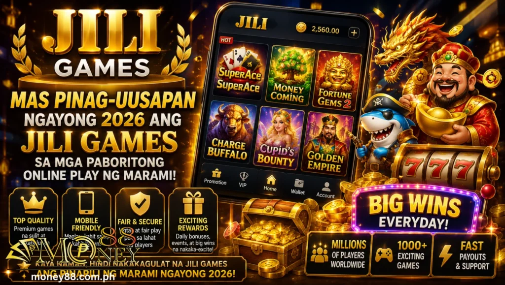 Mas Pinag uusapan ngayong 2026 ang JILI Games sa mga paboritong online play ng marami