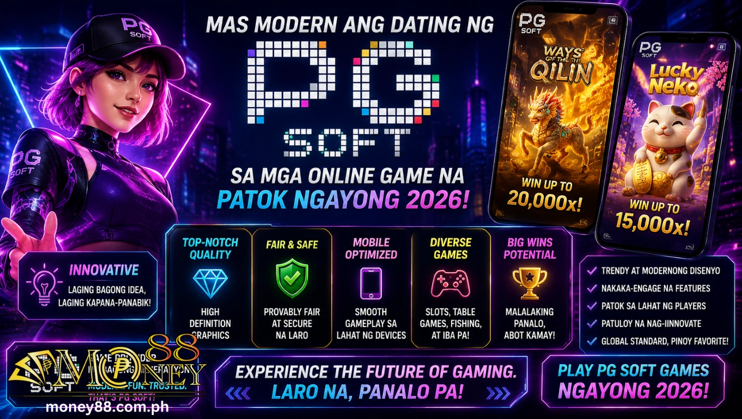 Mas modern ang dating ng PG Soft sa mga online game na patok ngayong 2026